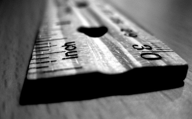 Ruler - http://www.flickr.com/photos/sterlic/4299631538/