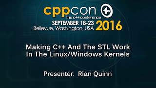 CppCon 2016