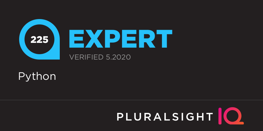 Pluralsight Python IQ