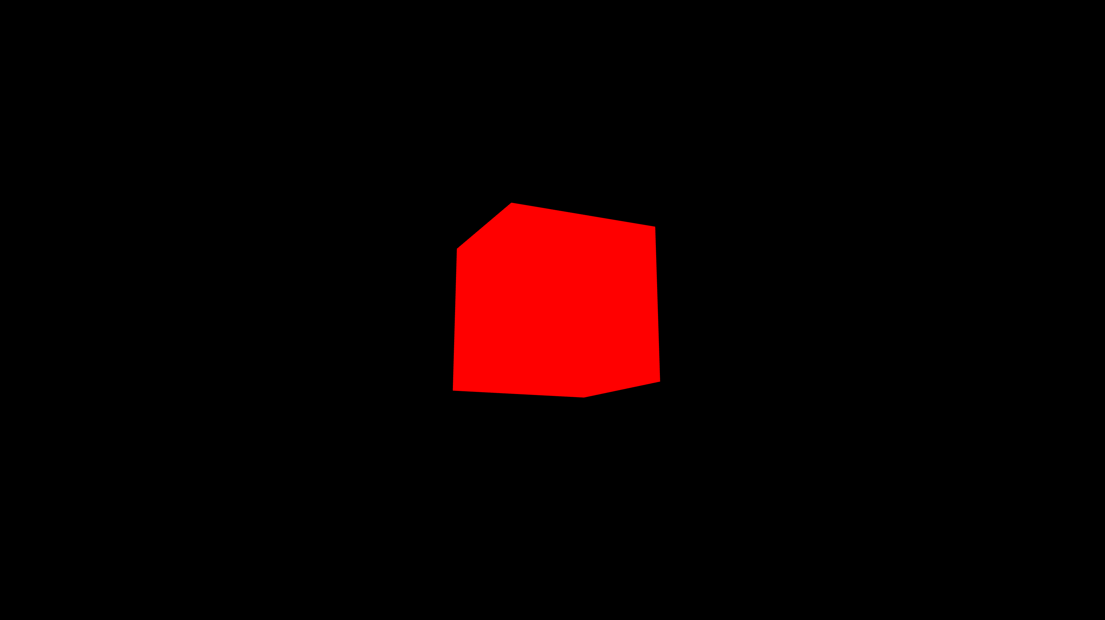 Red cube