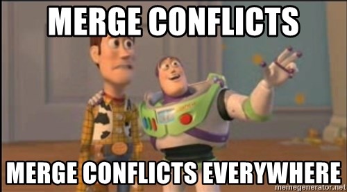 merge conflicts