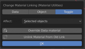 Material Utilities preferences