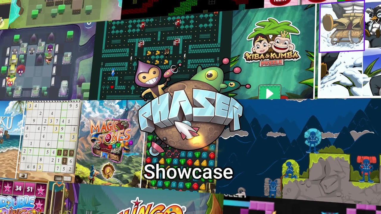 Phaser Games Showcase video