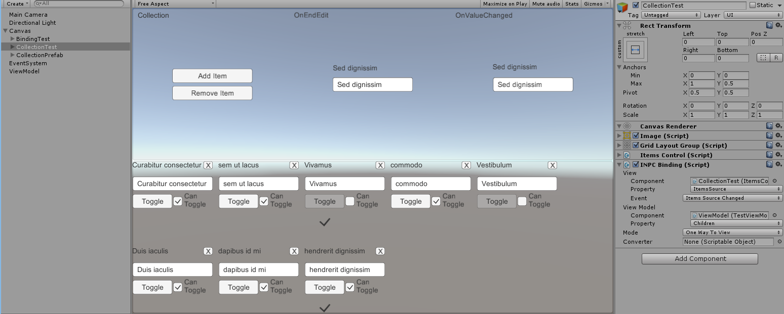 ItemsControl example