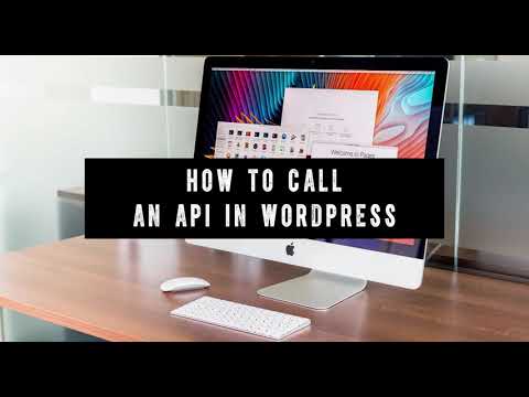 Wordpress API Call with PHP on YOutube