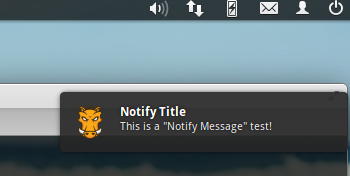 Custom Message - Notify-Send