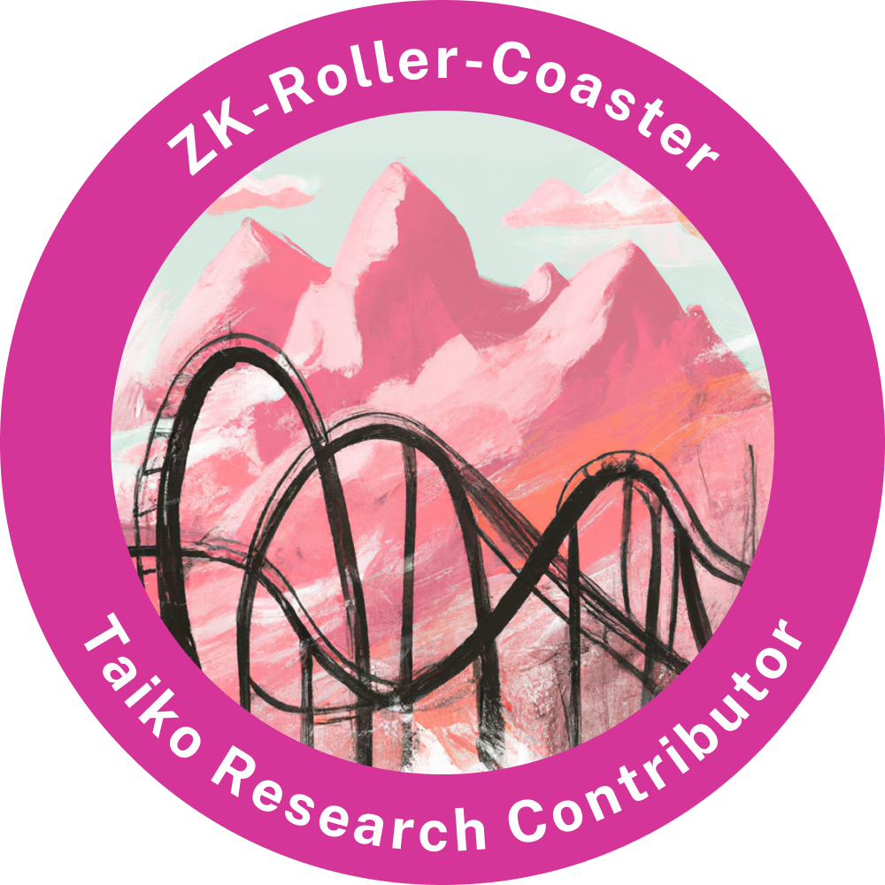 ZK-Roller-Coaster Taiko Research Contributor