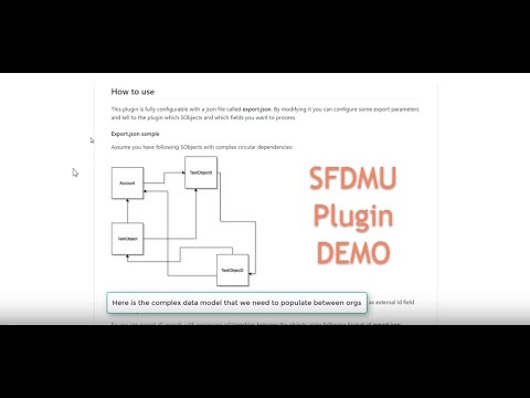 SFDMU DEMO