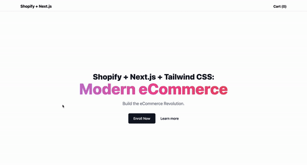 shopify next.js course preview