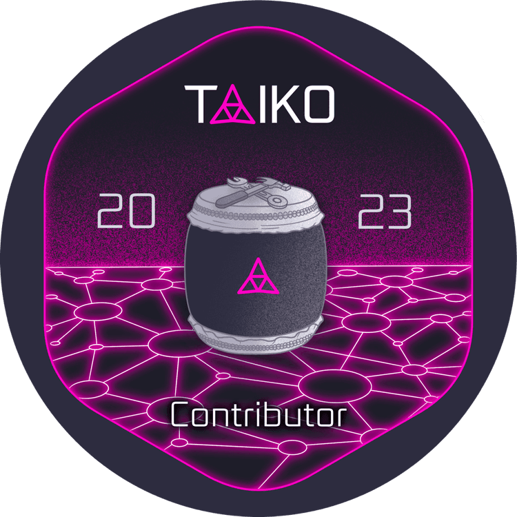 Taiko GitHub Contributor 2023