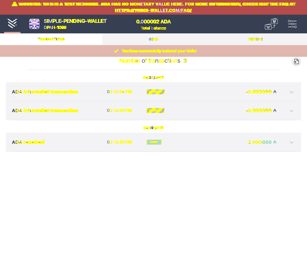 Open the tx history of a simple wallet IT102/5_15-I should see transactions.png