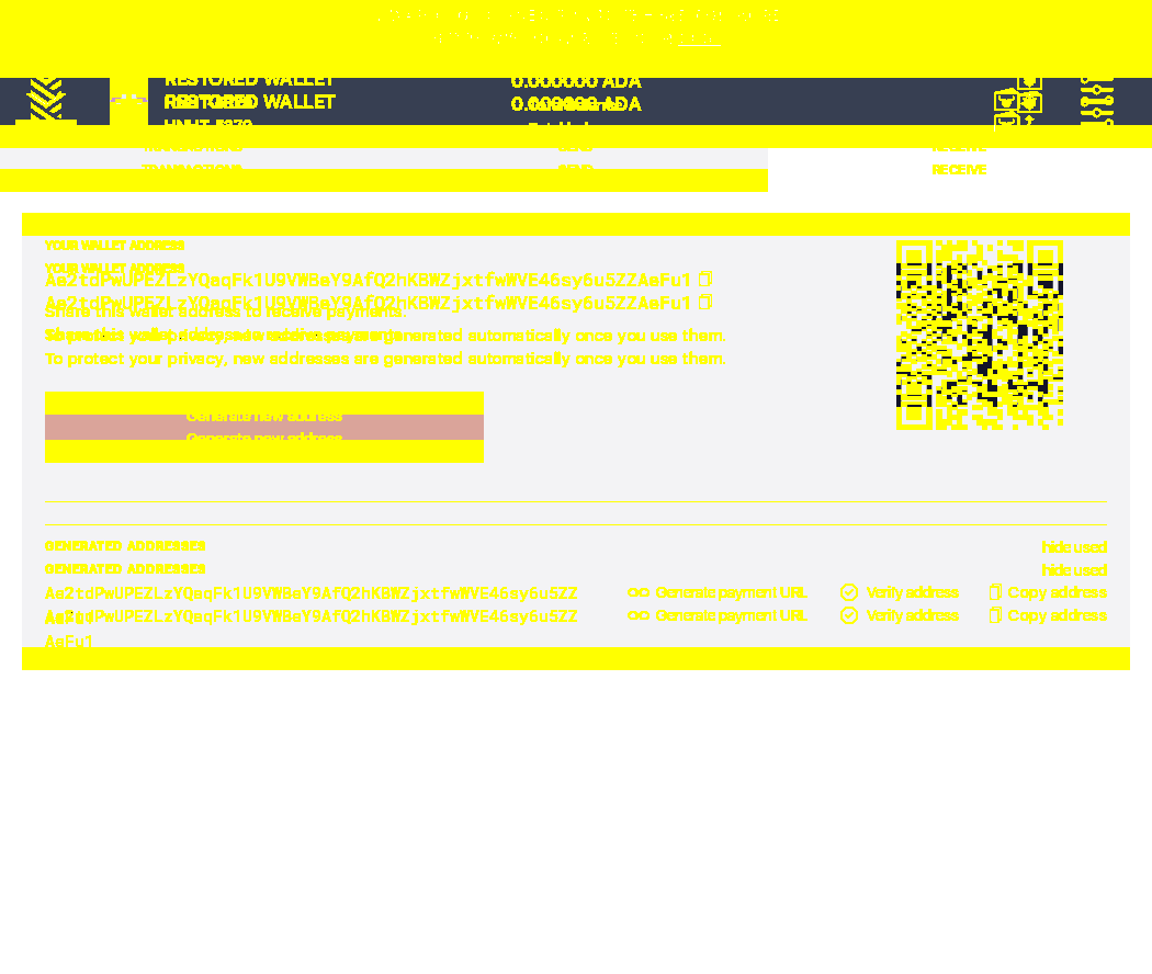 Fail to completely restore a wallet with addresses generated not following gap from BIP44 protocol/12_83-I should see the addresses exactly list them.png