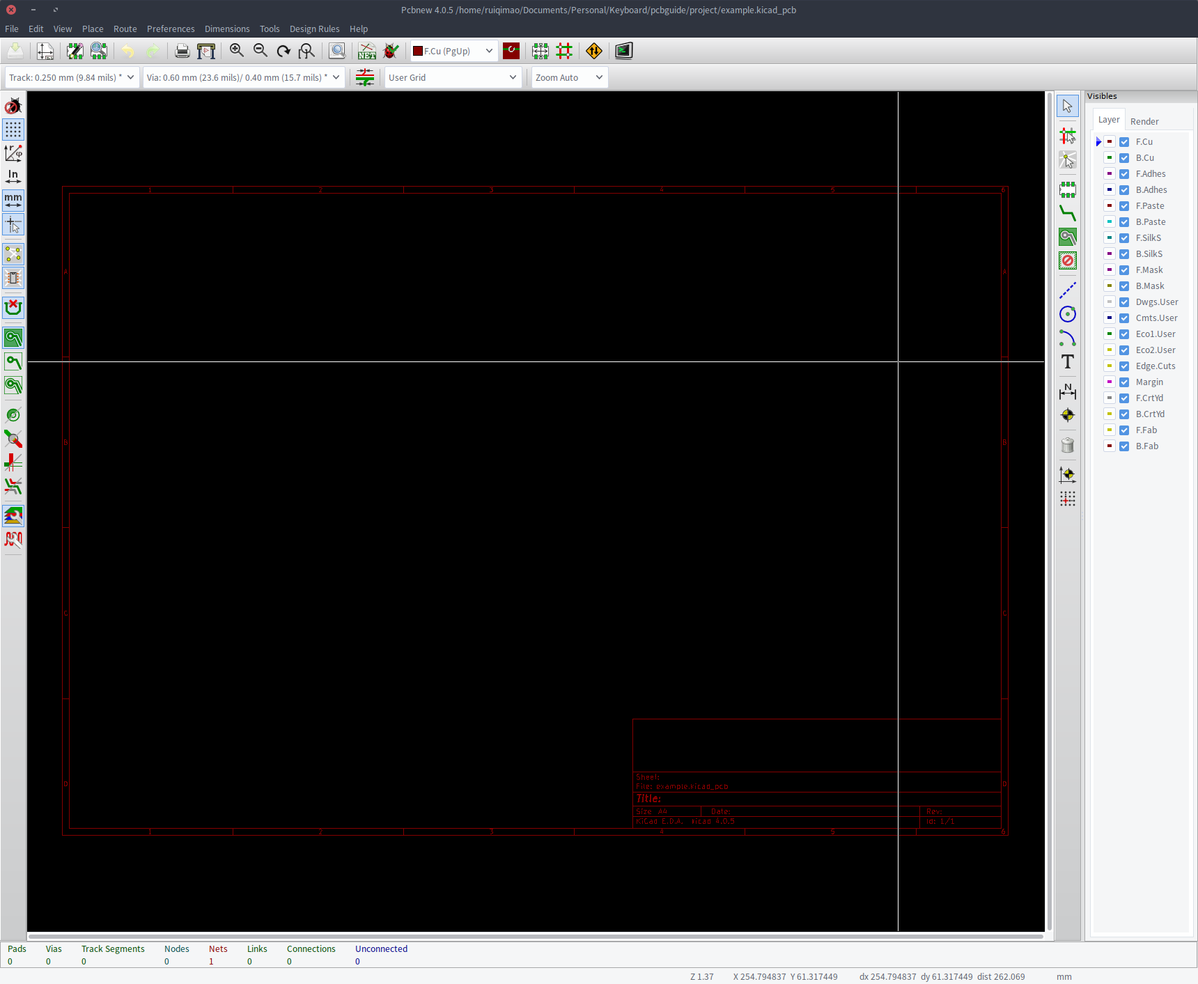 blank pcb editor