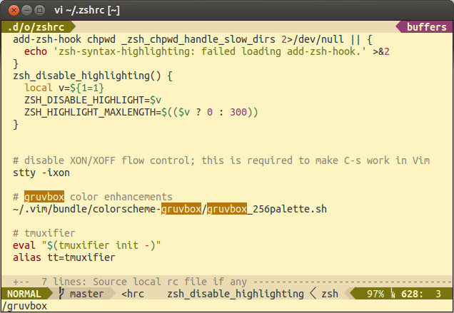 vi - zshrc _009