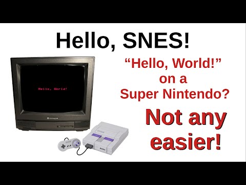 Hello, SNES!