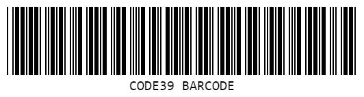 CODE39 Barcode