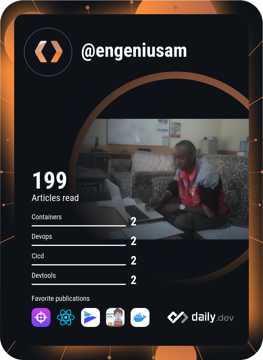 Samuel Macharia's Dev Card