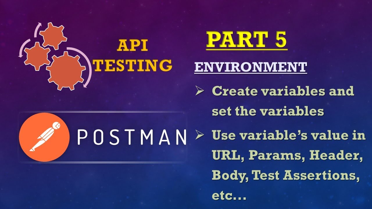 "Environment | Create and Set Variables | Use Variable’s Value in URL, Params"