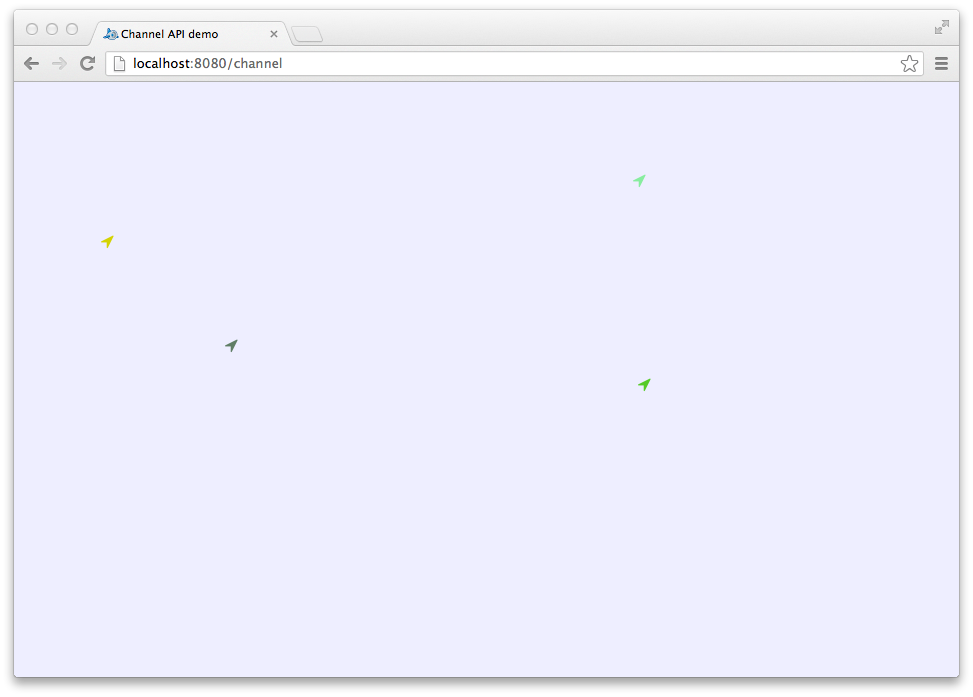 Channel API demo