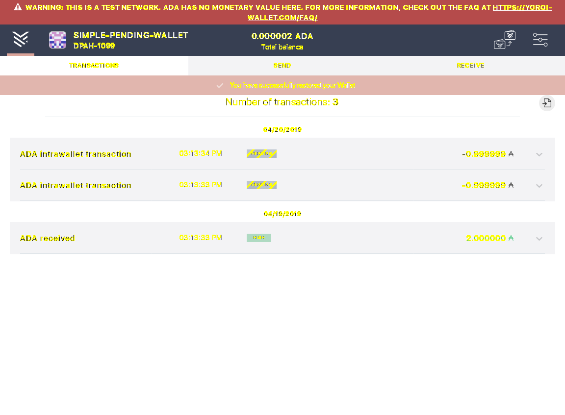 Open the tx history of a simple wallet IT102/6_15-I should see transactions.png