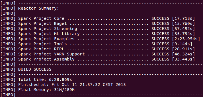 spark-build-success