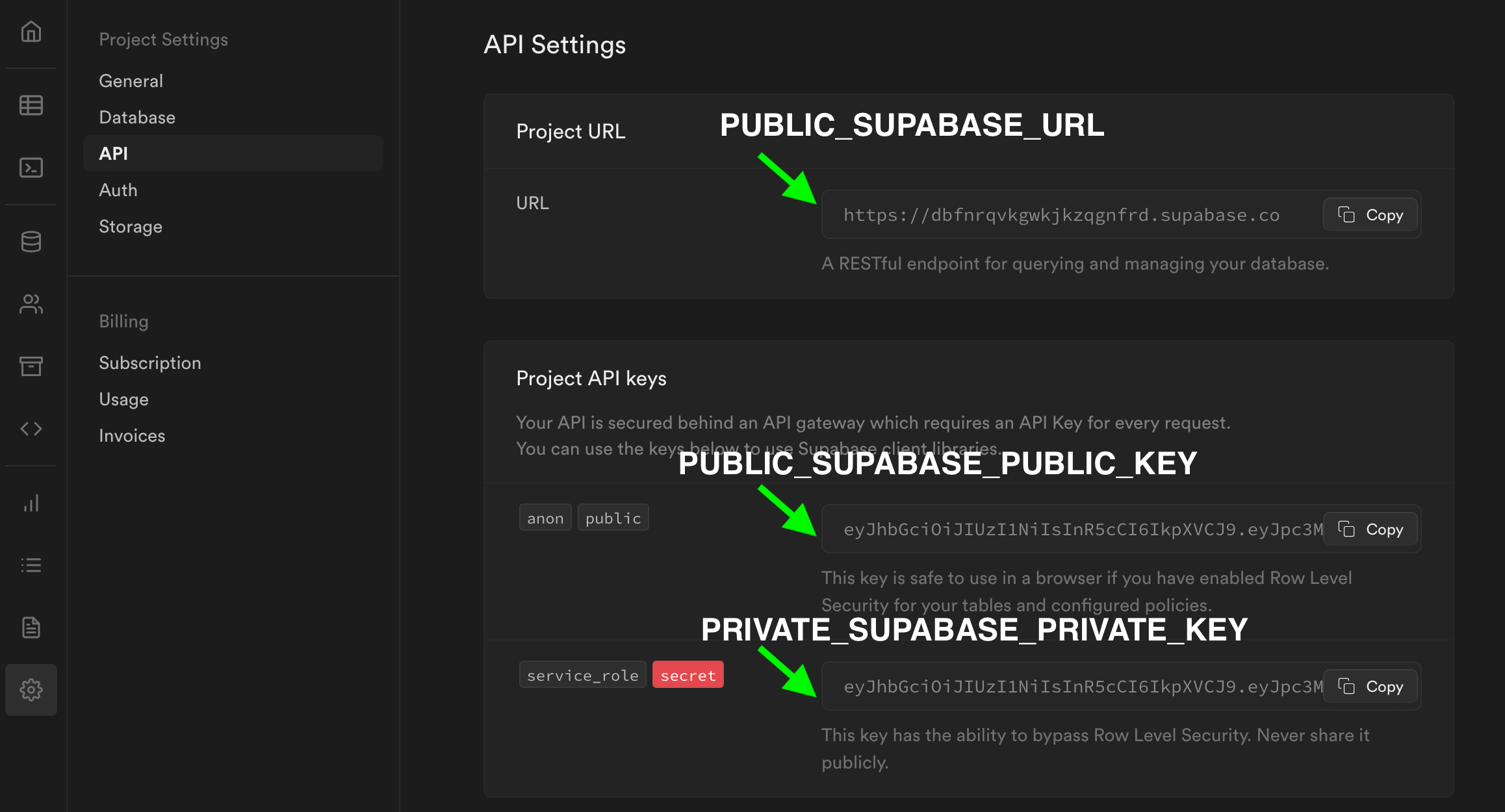 Environment Variables