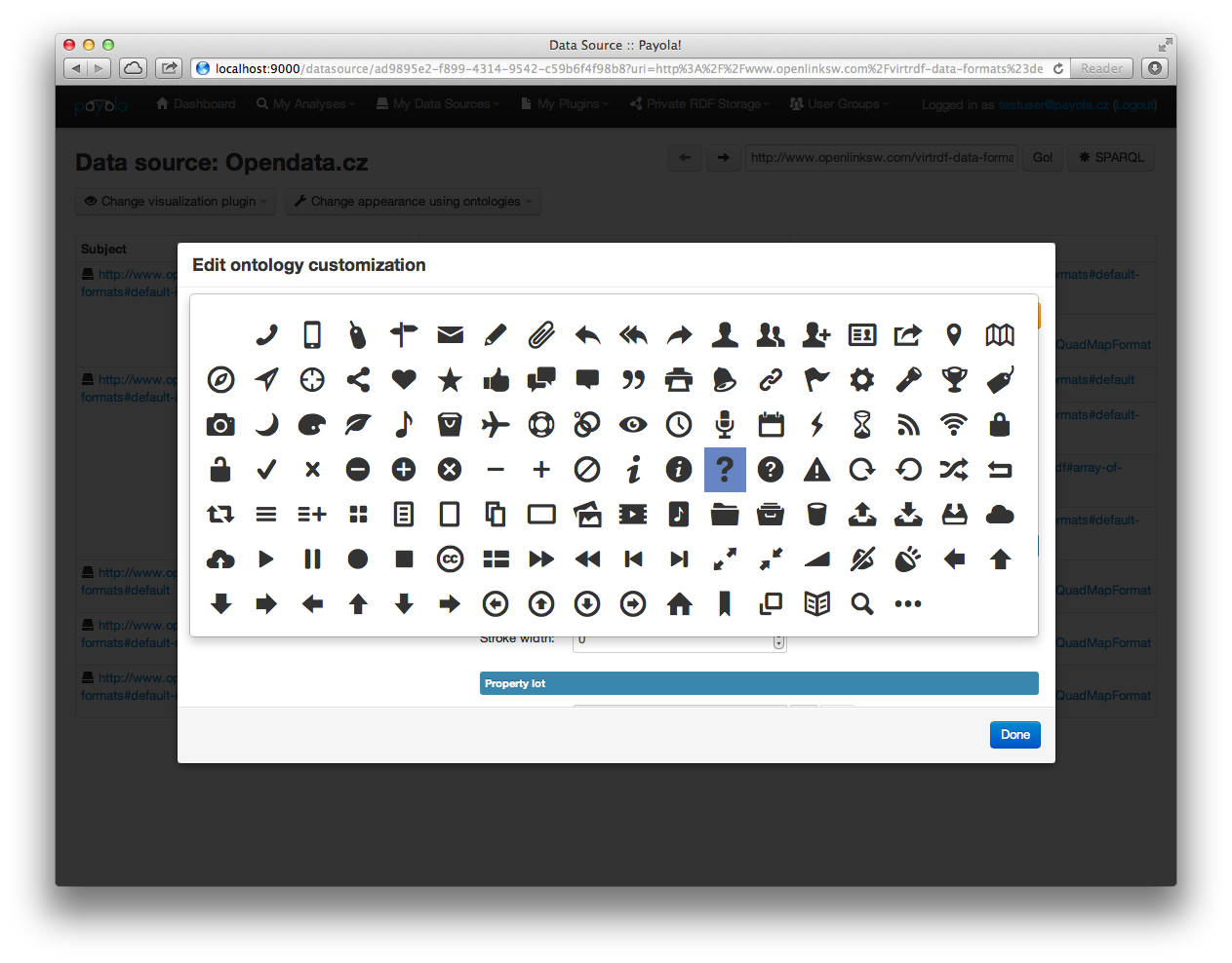 Editing Customization - Glyph