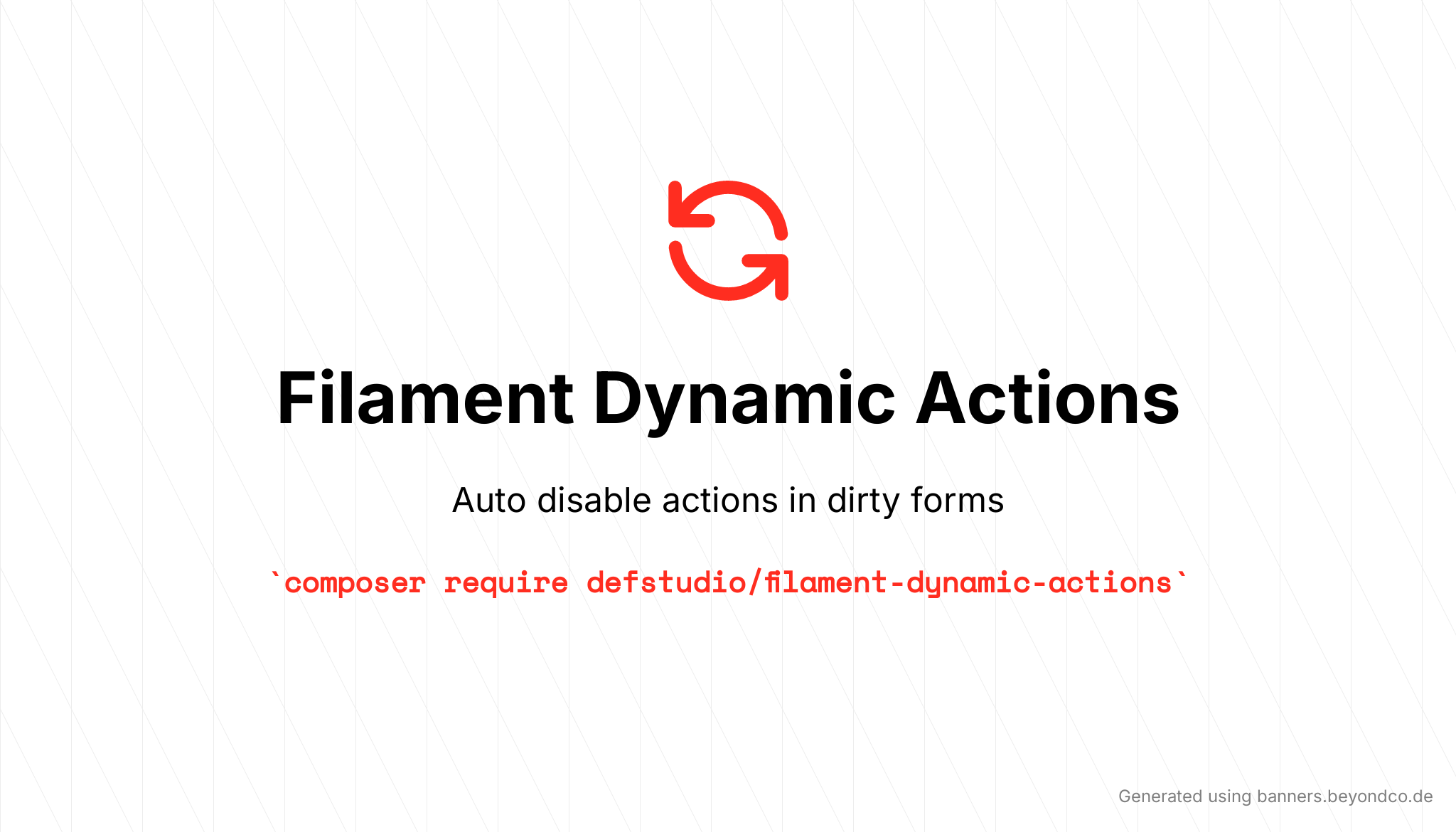 Filament Dynamic Actions