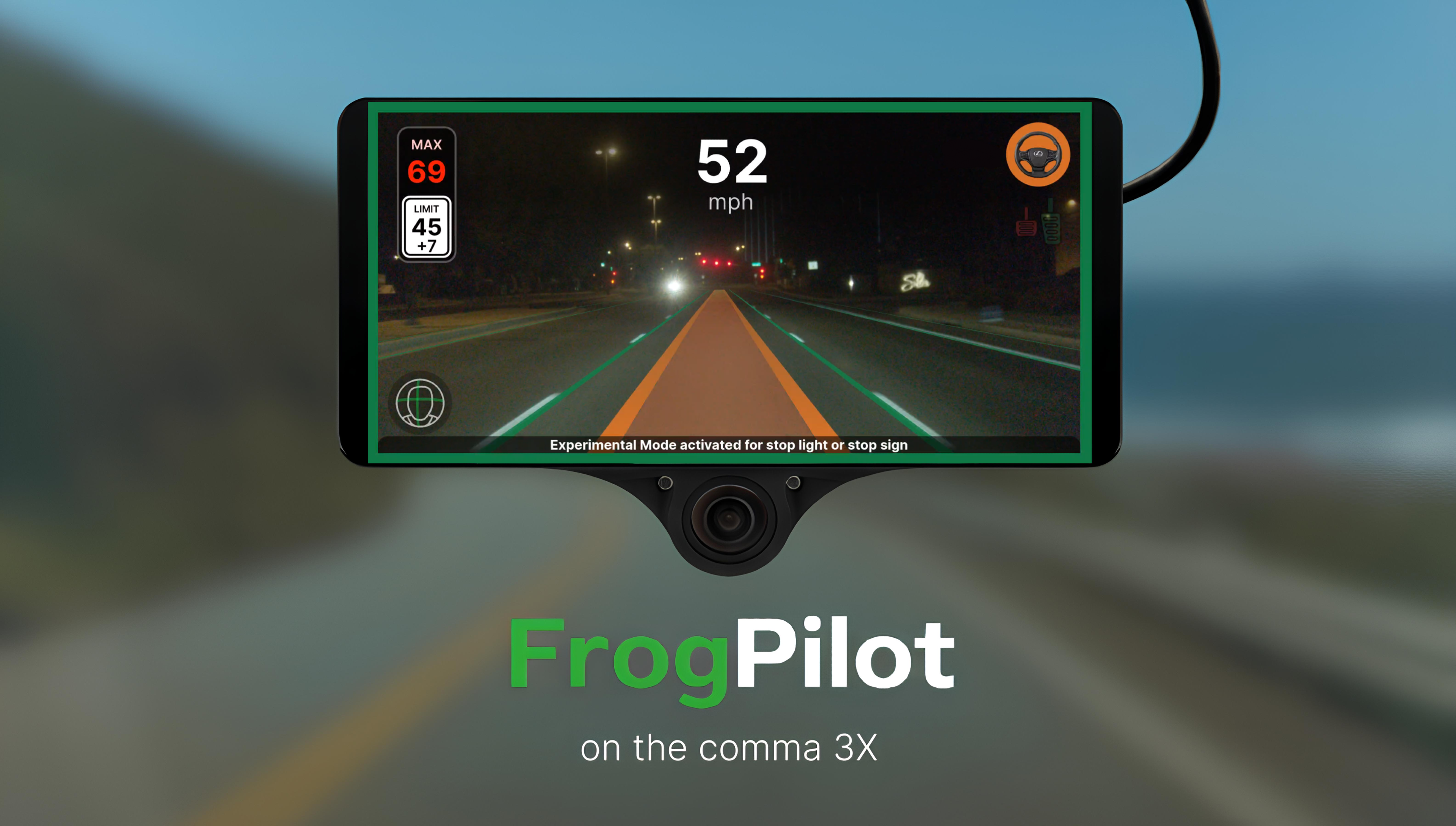 openpilot on the comma 3X