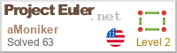 Project Euler badge