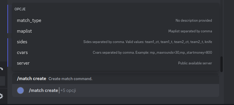 match command