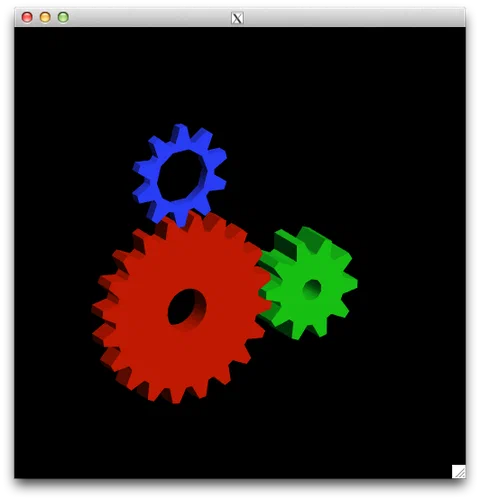 OpenGL glxgears