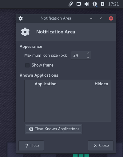 xfce4-notification-area