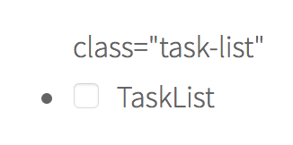 Task List