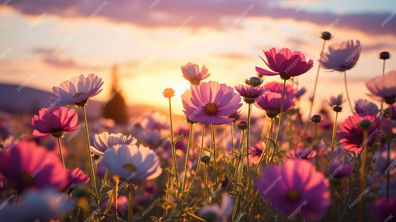 field of flowers