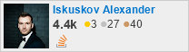 profile for Iskuskov Alexander on Stack Exchange, a network of free, community-driven Q&A sites