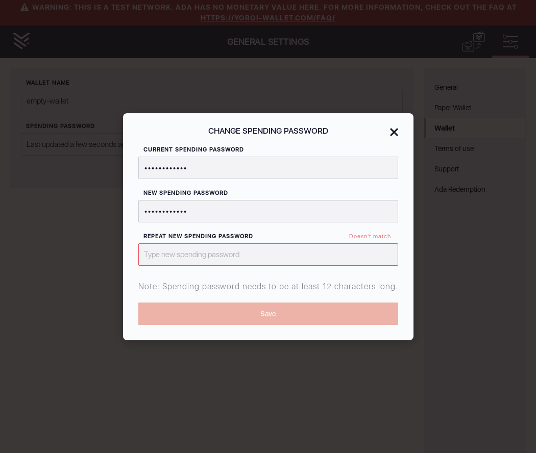 User cant change password without filling Password repeat field IT40/11_131-I should see Doesnt match error message.png