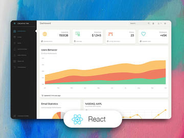 Paper Dashboard React