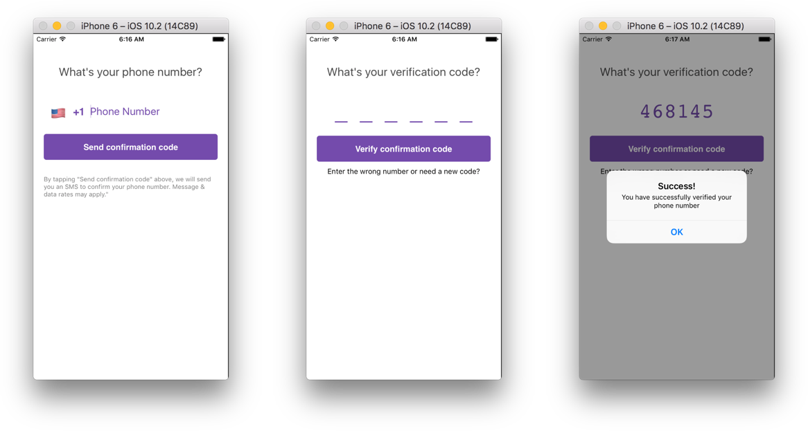 React Native Phone Verification