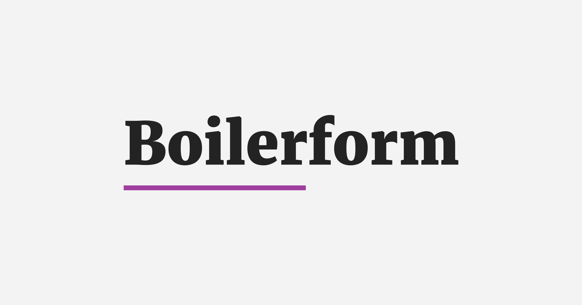 The Boilerform logo