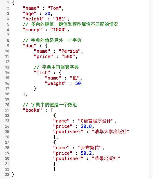 JSON数据