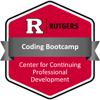 Rutger's Full Stack Bootcamp Certificate