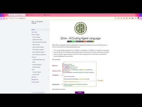 Shire AI Coding Agent Language