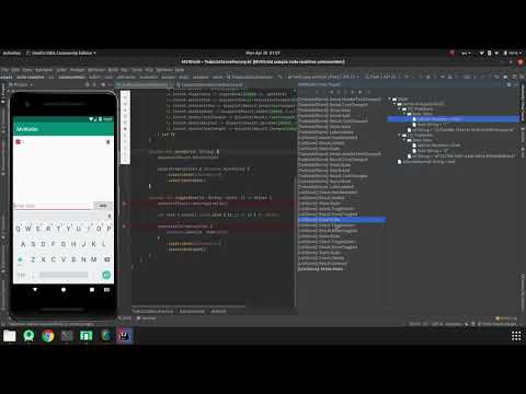 Debugging Android application with IntelliJ IDEA time travel plugin