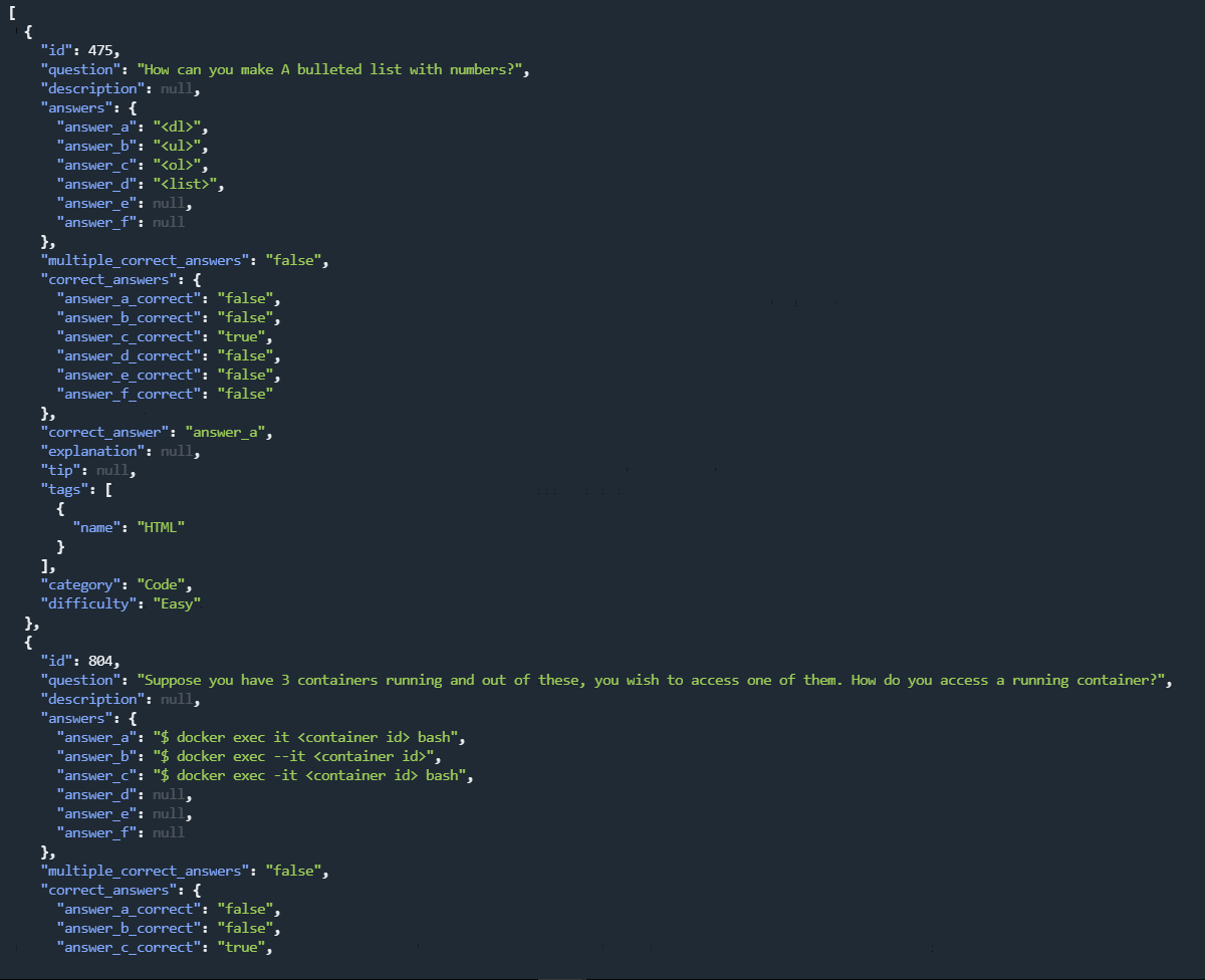 bash jq formatting